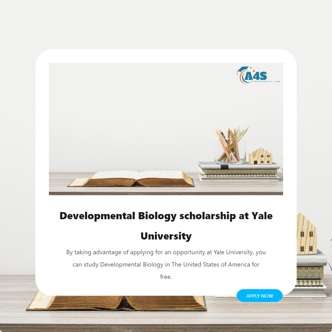 Developmental Biology scholarship at Yale University