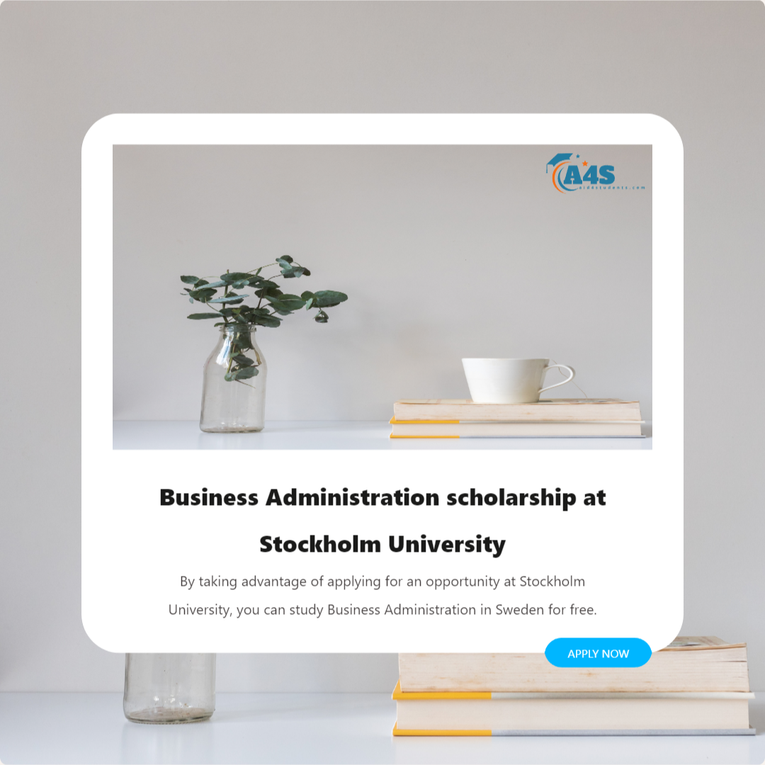 Business Administration scholarship at Stockholm University