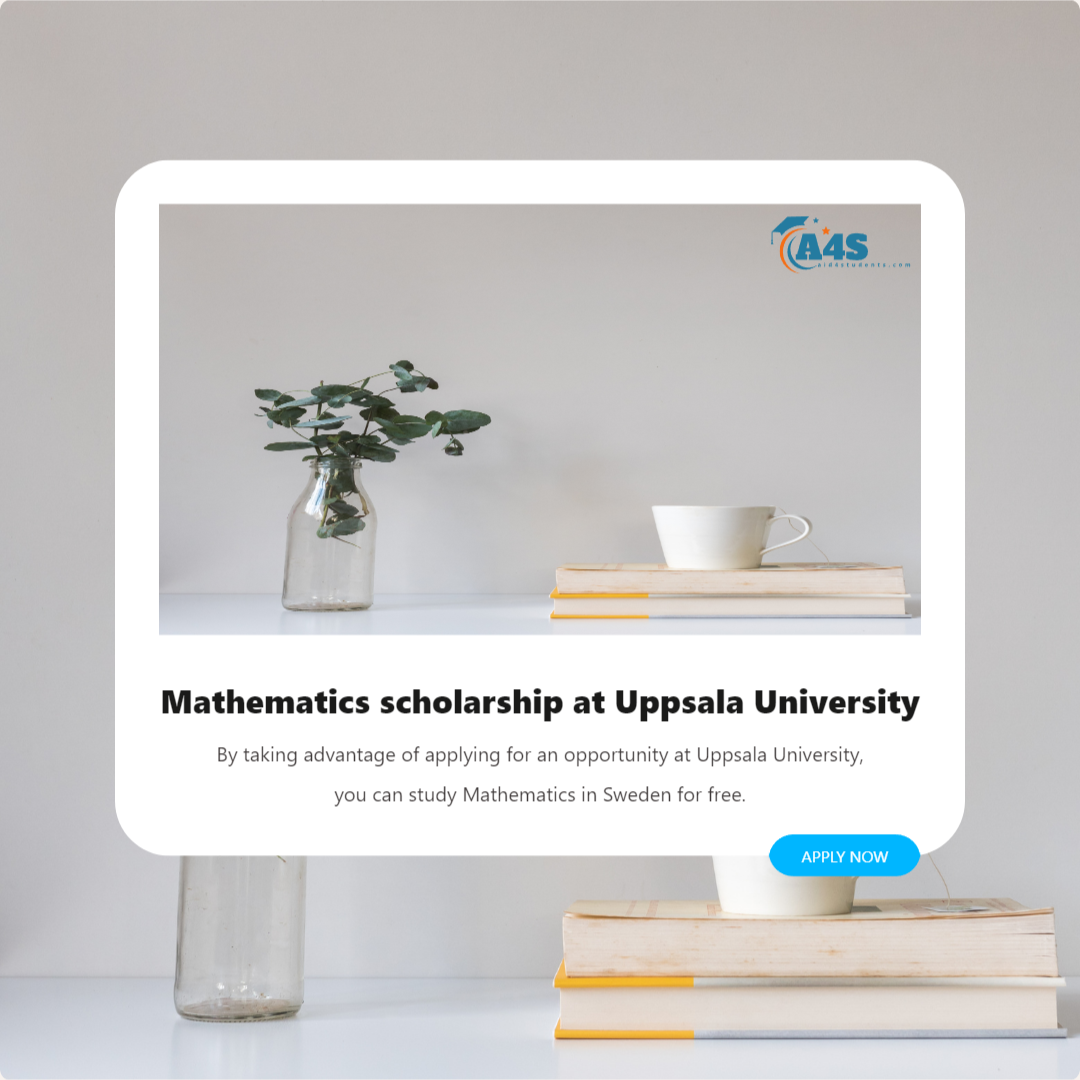 Mathematics scholarship at Uppsala University