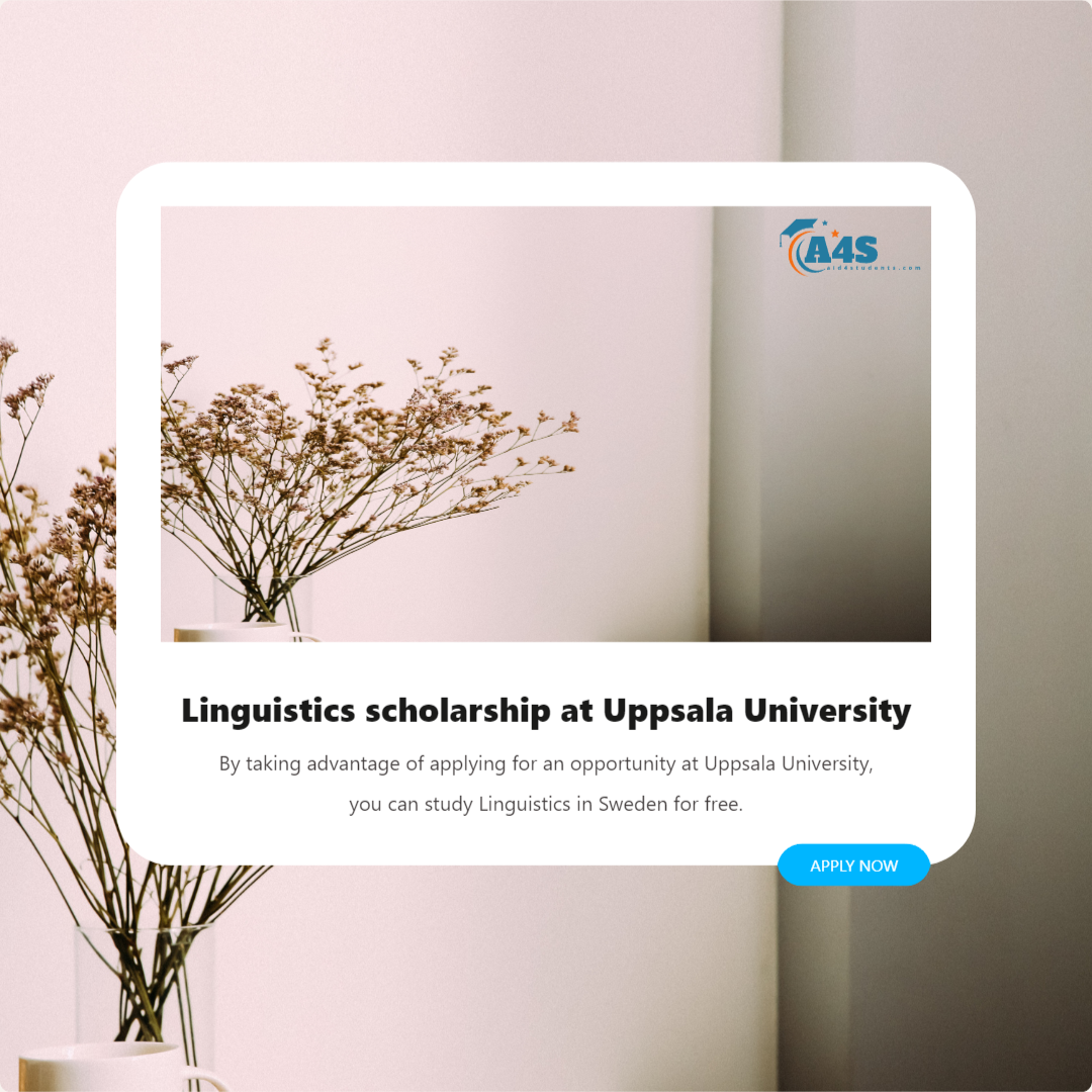 Linguistics scholarship at Uppsala University