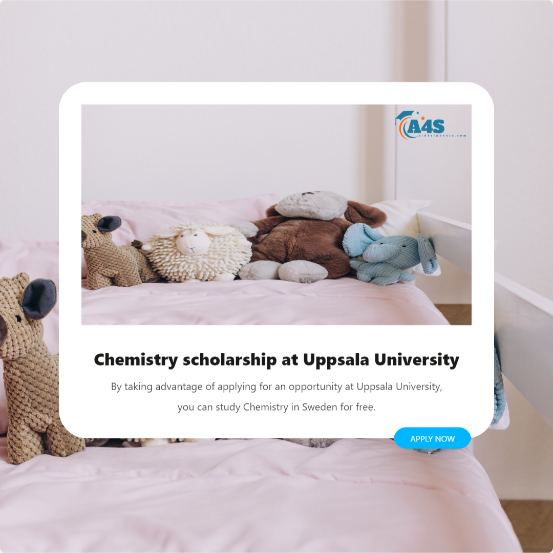 Chemistry scholarship at Uppsala University