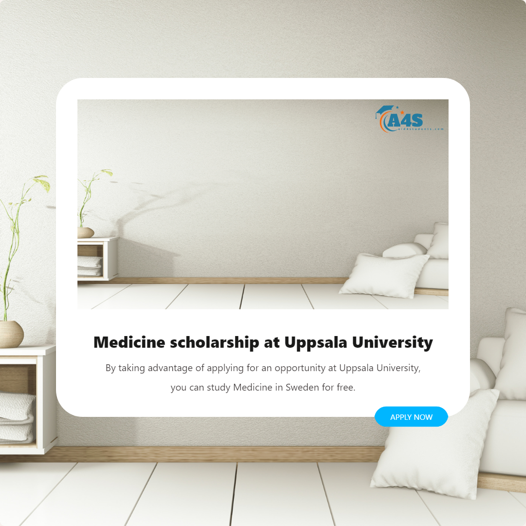 Medicine scholarship at Uppsala University