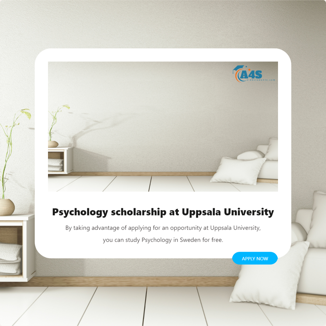 Psychology scholarship at Uppsala University