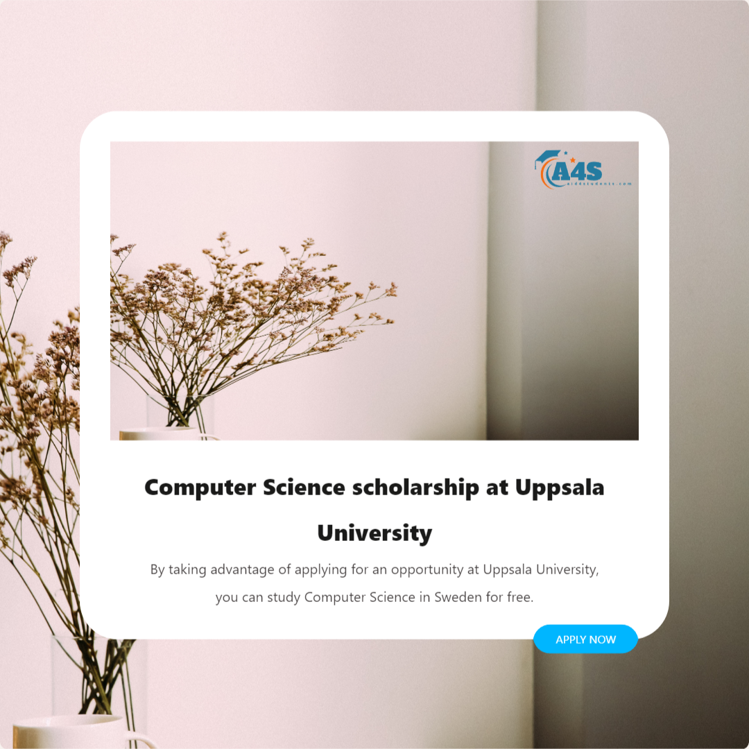 Computer Science scholarship at Uppsala University