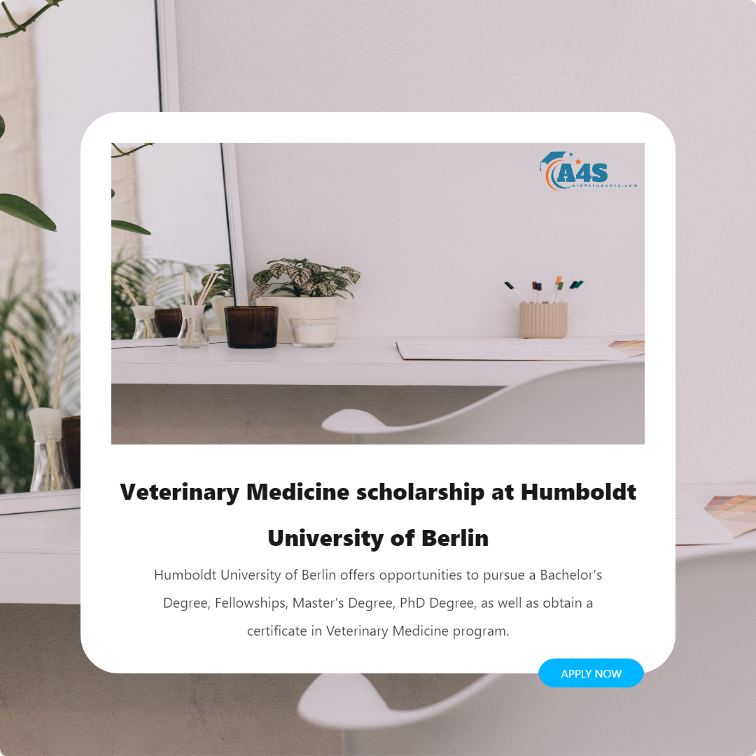Veterinary Medicine scholarship at Humboldt University of Berlin