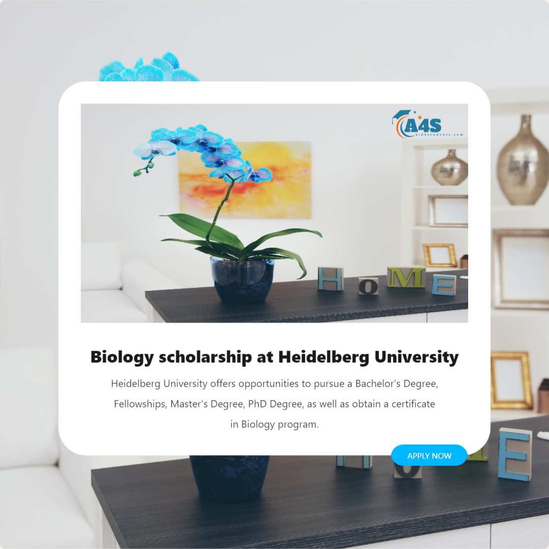 Biology scholarship at Heidelberg University