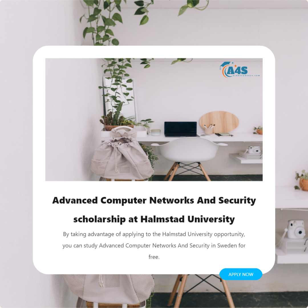Advanced Computer Networks And Security scholarship at Halmstad University