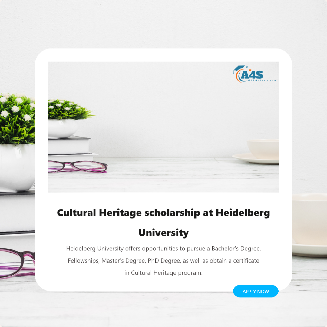 Cultural Heritage scholarship at Heidelberg University