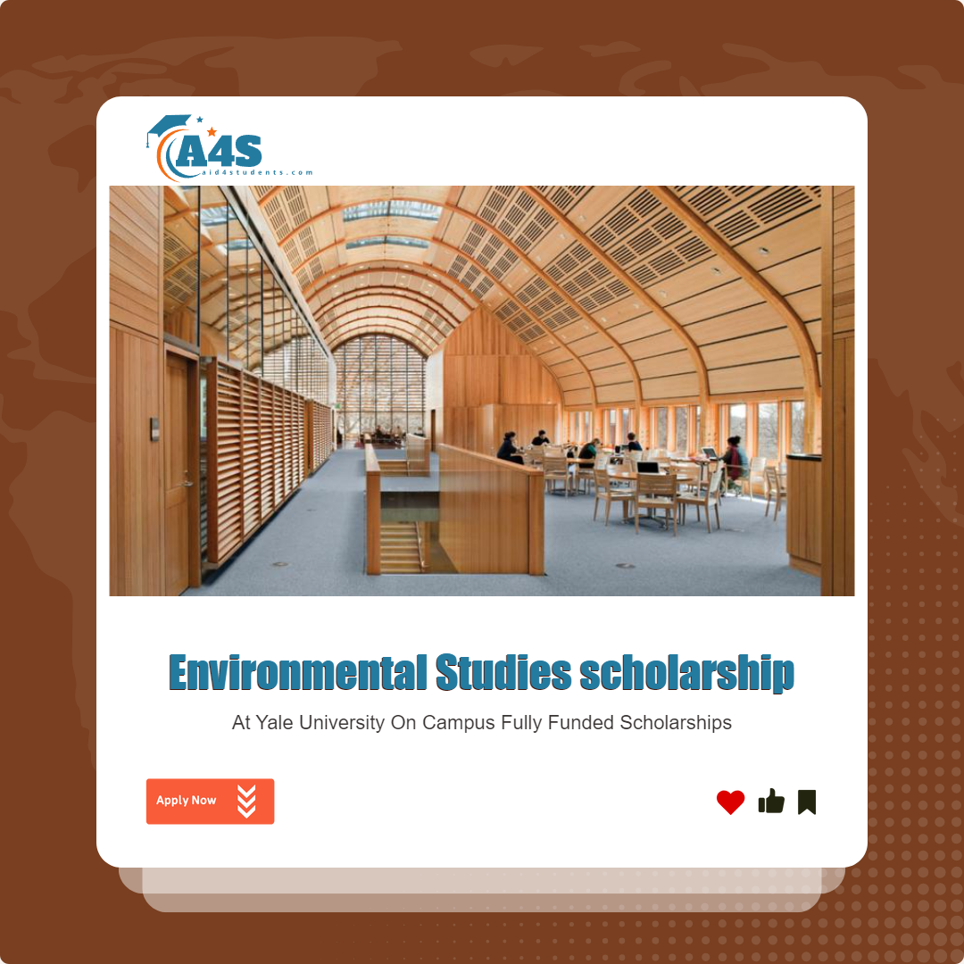 Environmental Studies scholarship at Yale University