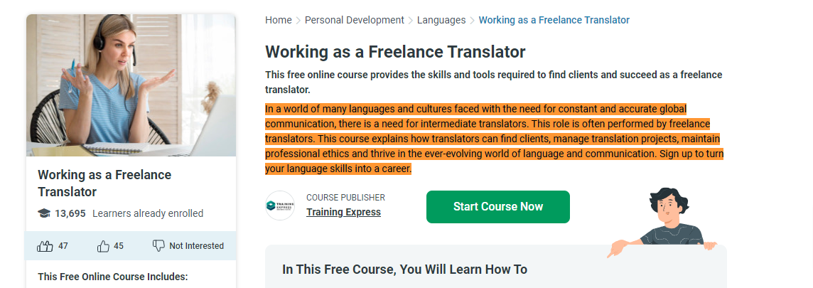 Working as a Freelance Translator