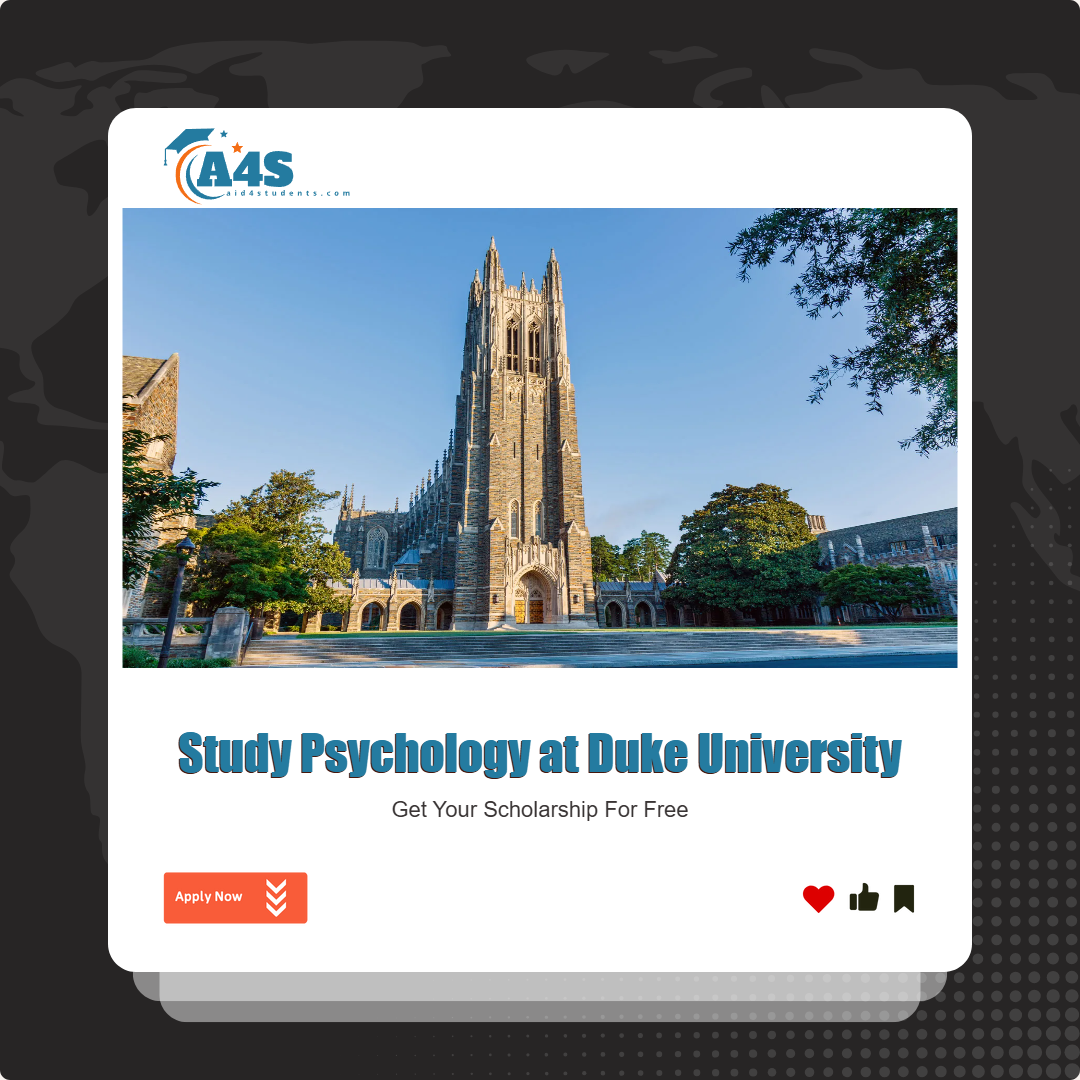 Psychology scholarship at Duke University