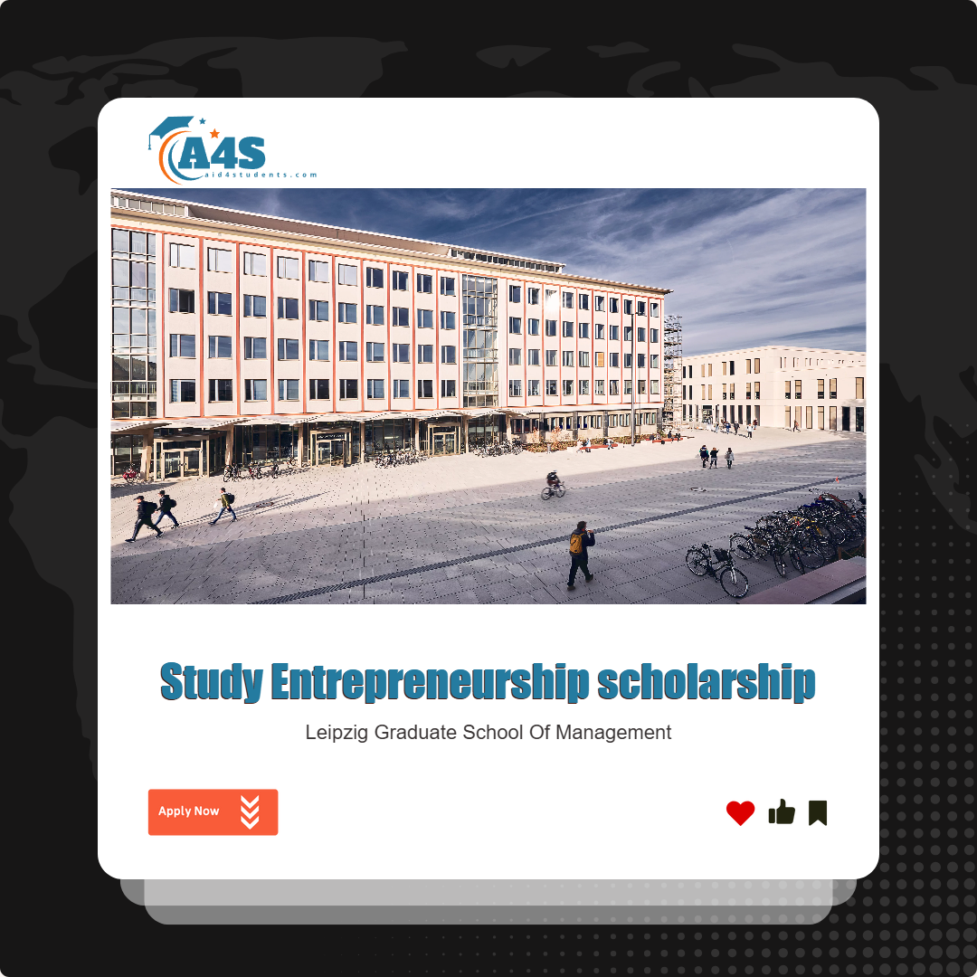 Study Entrepreneurship scholarship