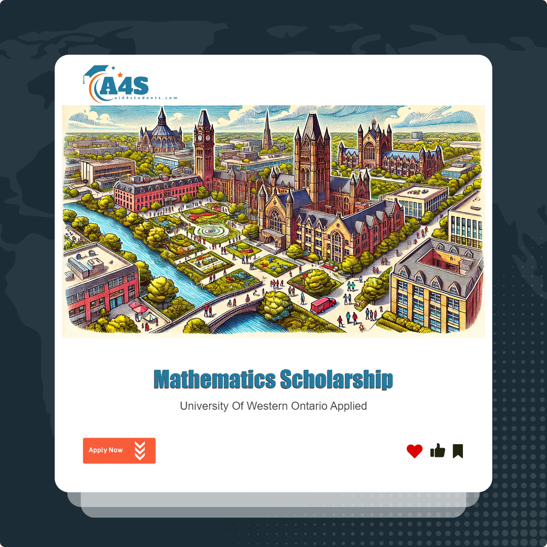 University of Western Ontario Applied Mathematics Scholarship