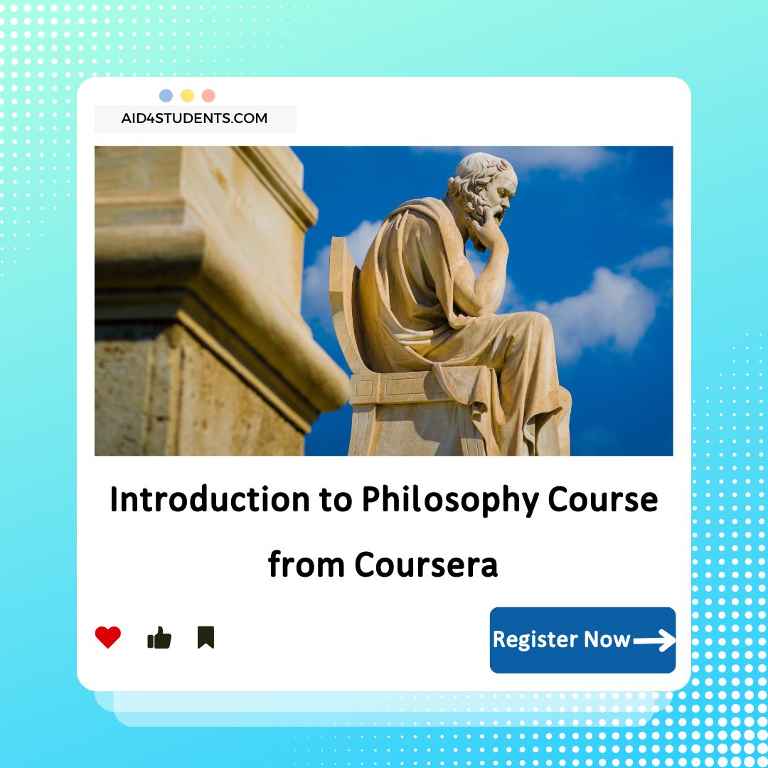 Introduction to Philosophy Course from Coursera