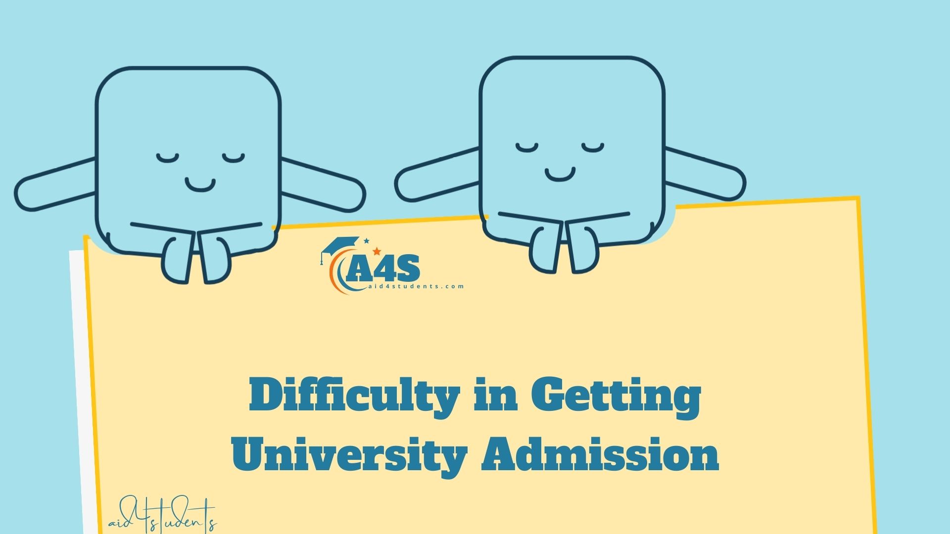 Difficulty in Getting University Admission