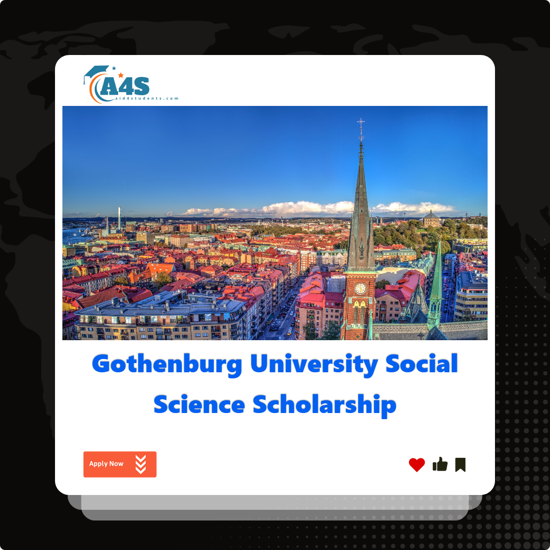 Gothenburg University Social Science scholarship