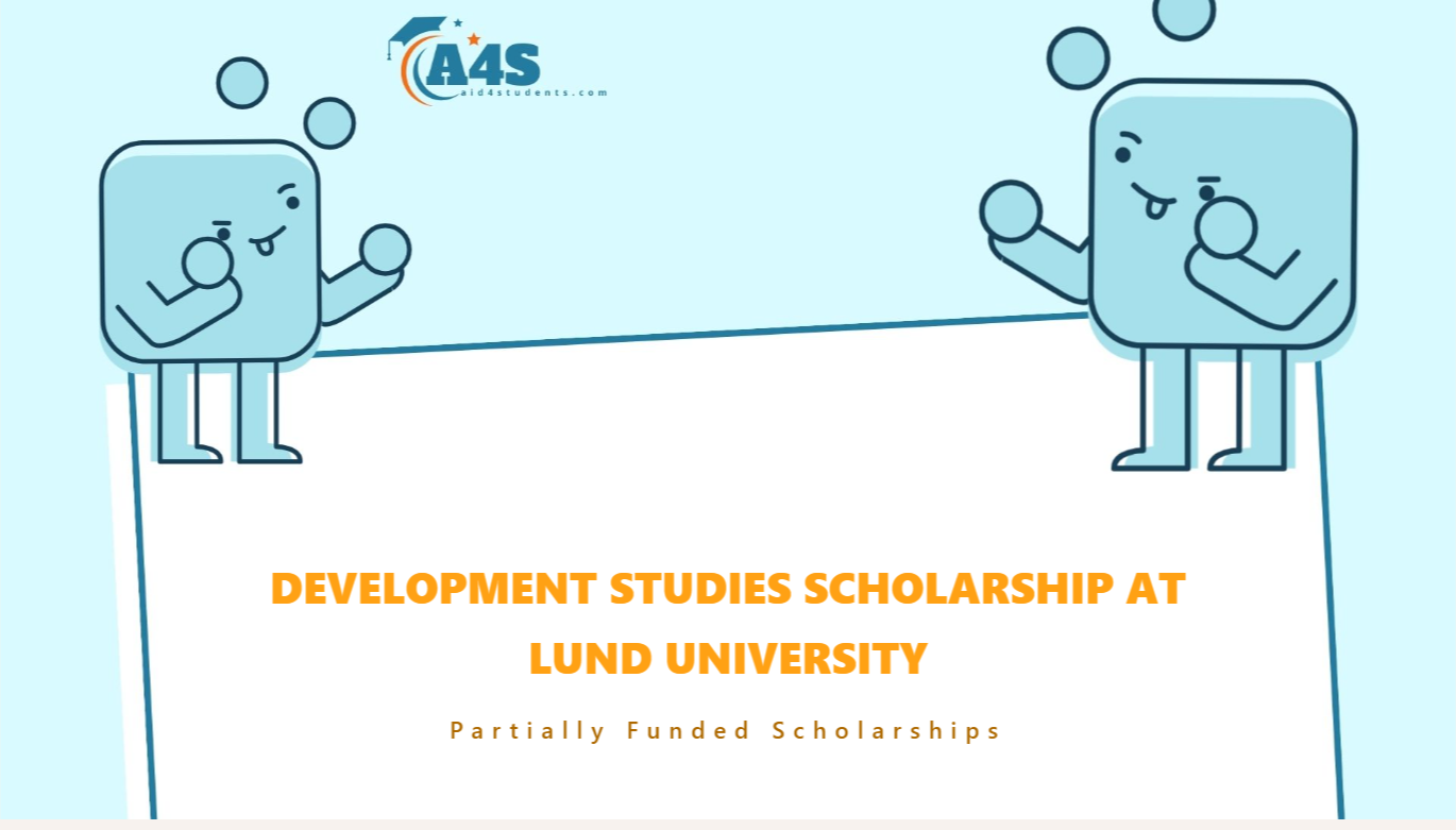 Development Studies scholarship at Lund University