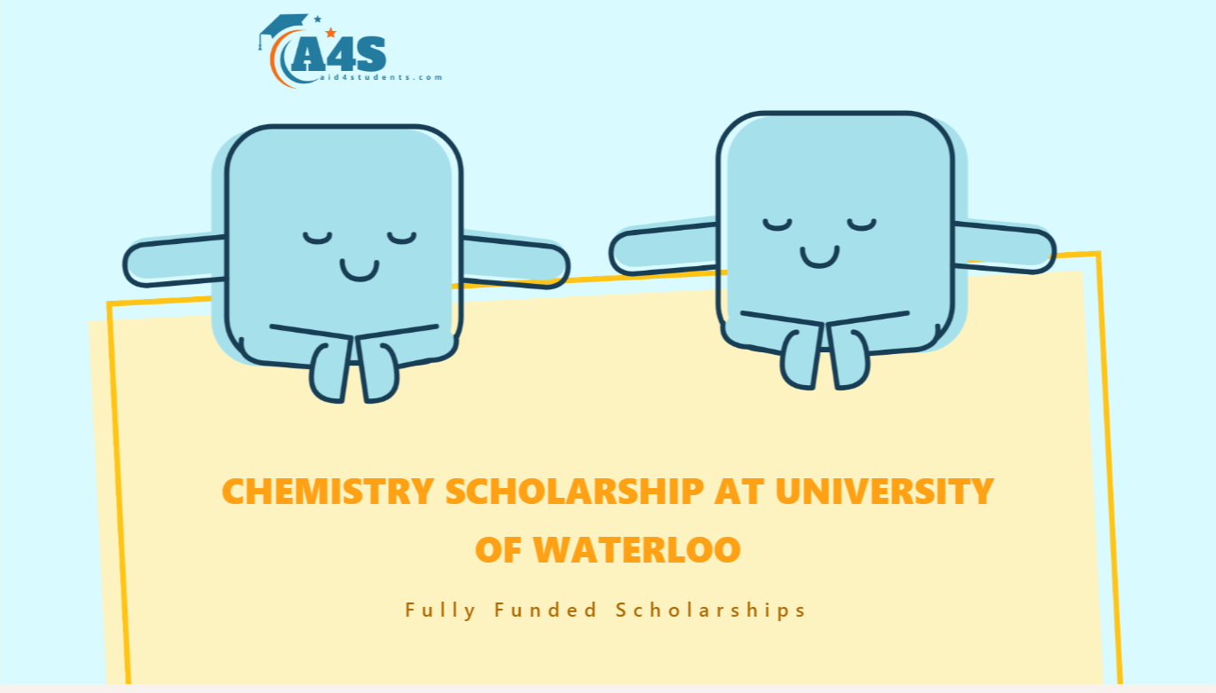 Chemistry scholarship at University of Waterloo