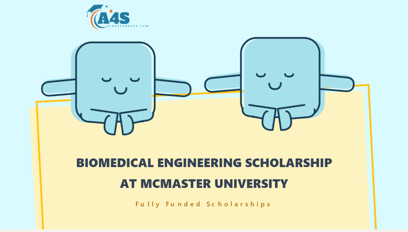 Biomedical Engineering scholarship at McMaster University