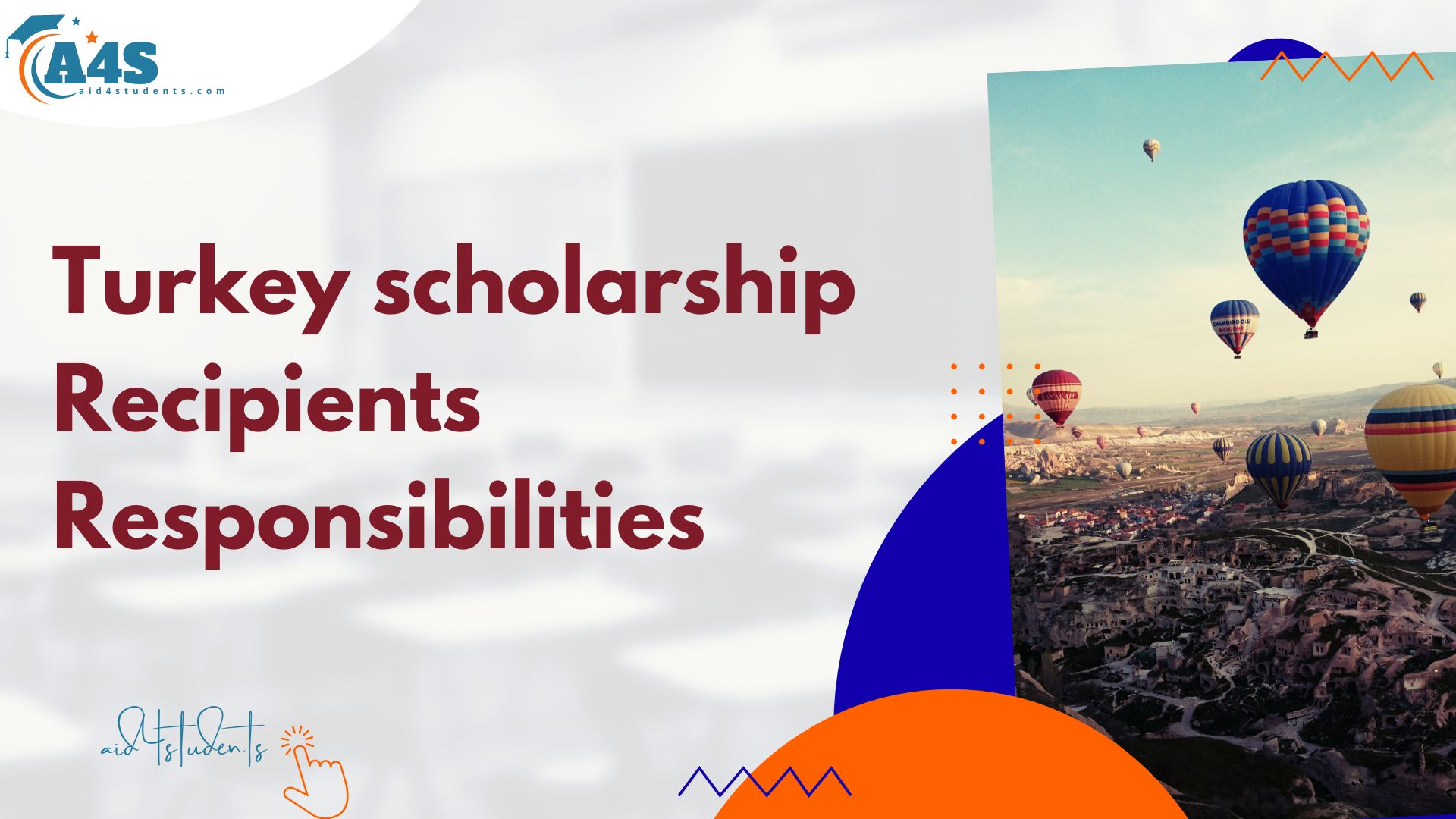 Turkey scholarship Recipients Responsibilities 