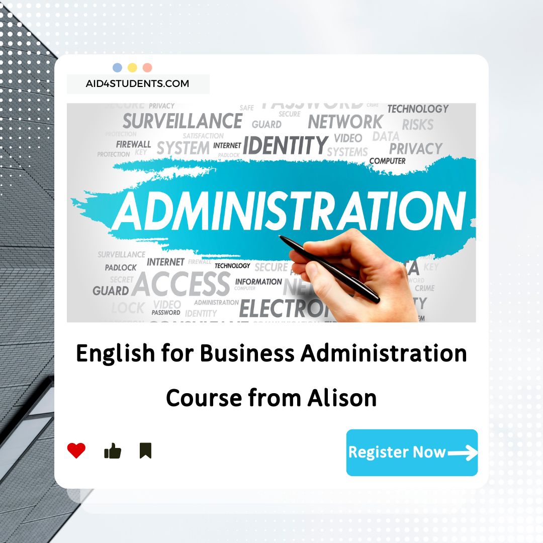 English for Business Administration Course from Alison