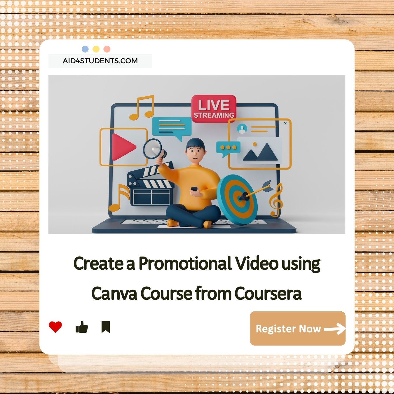 Create a Promotional Video using Canva Course from Coursera