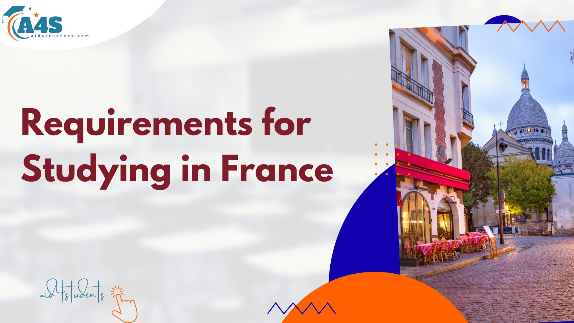 Requirements for Studying in France