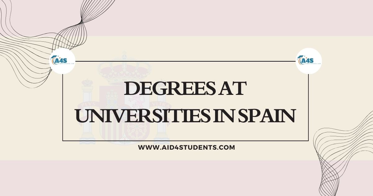 Degrees at Universities in Spain