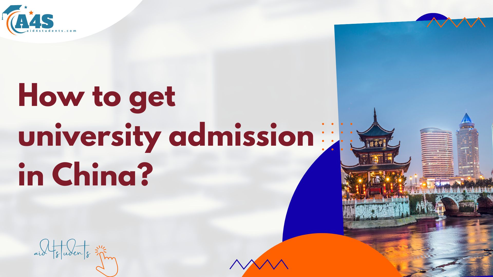 How to get university admission in China: