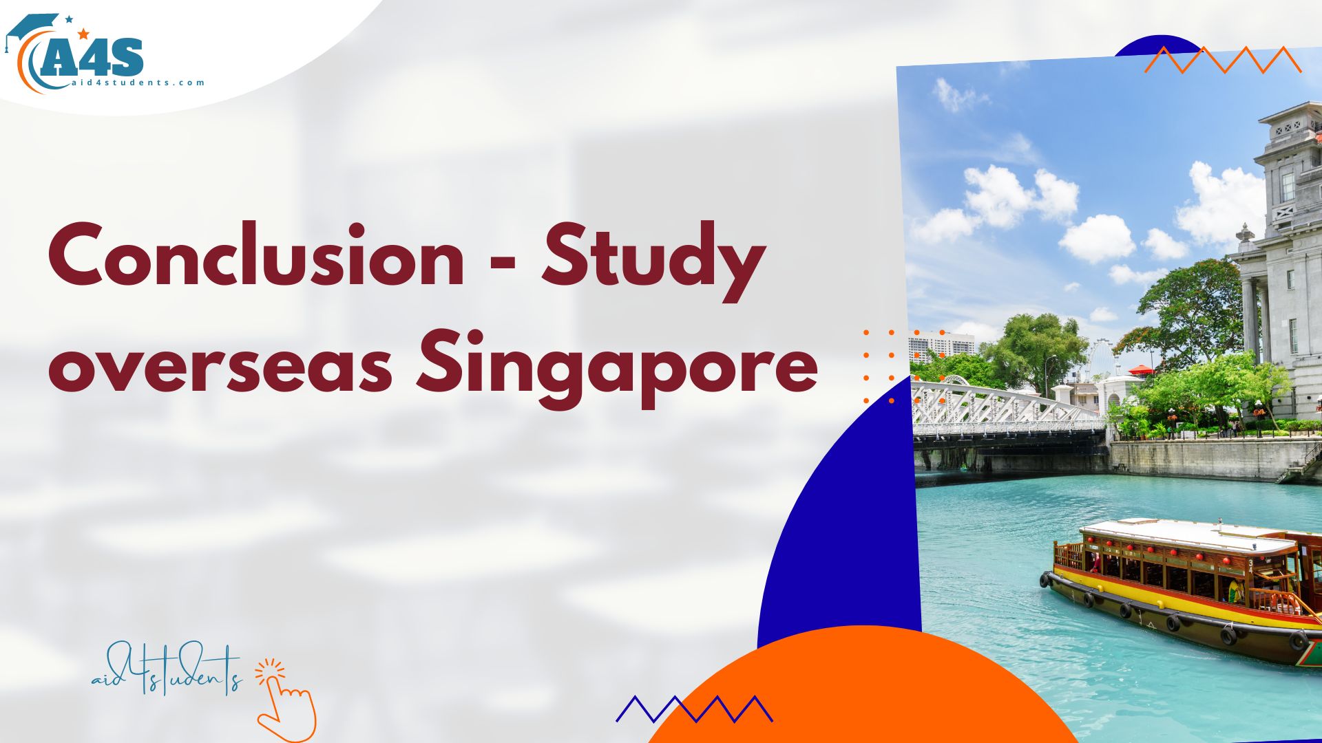 Conclusion - Study overseas Singapore