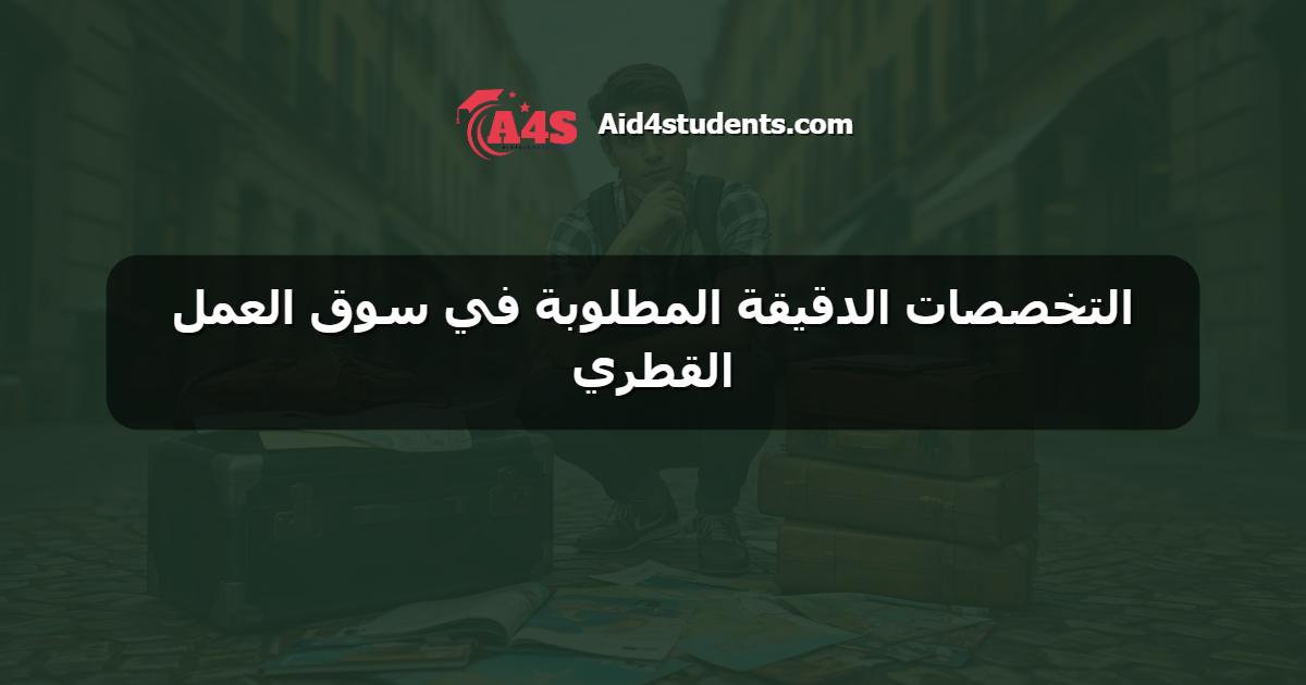 التخصصات الدقيقة المطلوبة في سوق العمل القطري