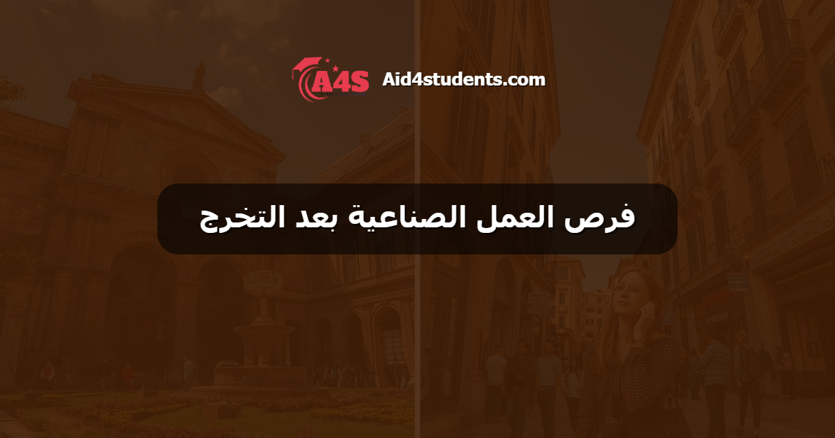 فرص العمل الصناعية بعد التخرج