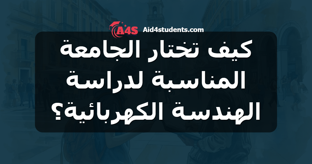 كيف تختار الجامعة المناسبة لدراسة الهندسة الكهربائية؟