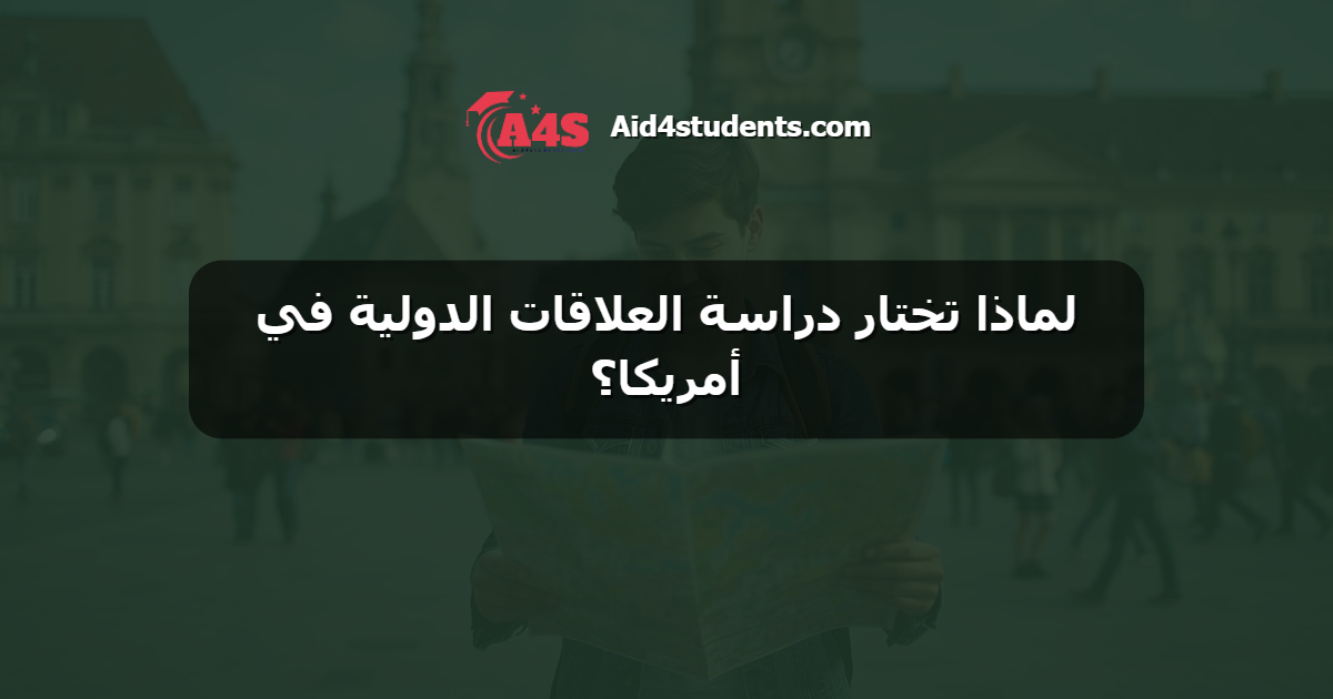 لماذا تختار دراسة العلاقات الدولية في أمريكا؟